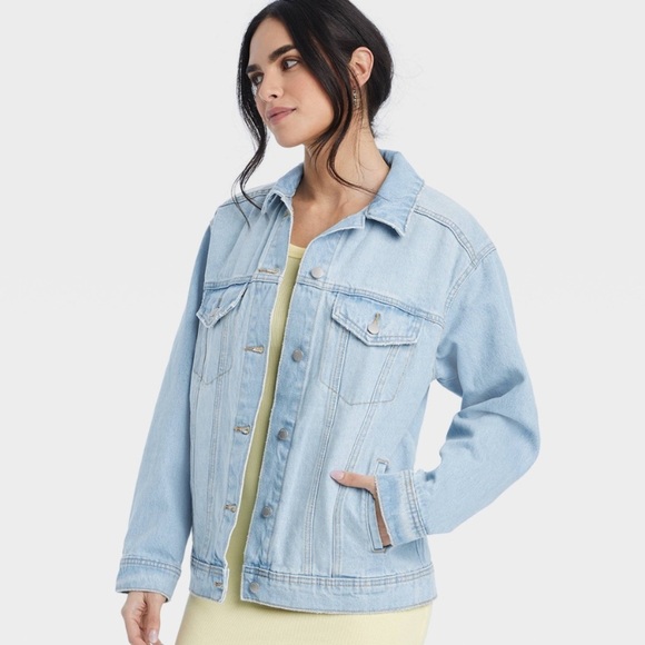 Universal Thread Jackets & Blazers - Universal Thread Sky Blue Jean Jacket